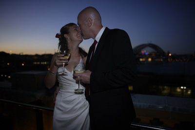 A Kiss on the Balcony of Cafe Sydney A Kiss on the Balcony of Cafe Sydney