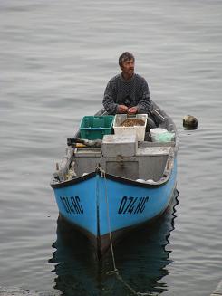 Cleaning the Catch in Nesebar