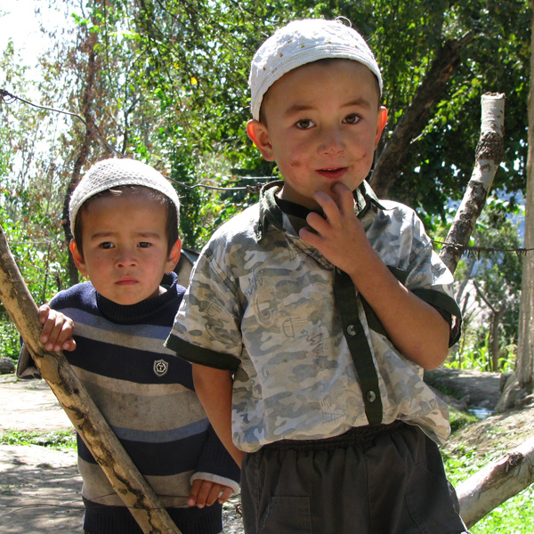 Young Boys in Arslanbob, Kyrgyzstan