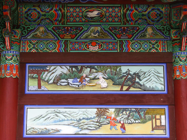 Baekdam, South Korea - Seoraksan Park Baekdamsa Detail