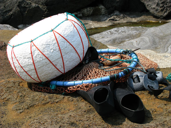 Jeju Island, South Korea - Haenyeo Gear