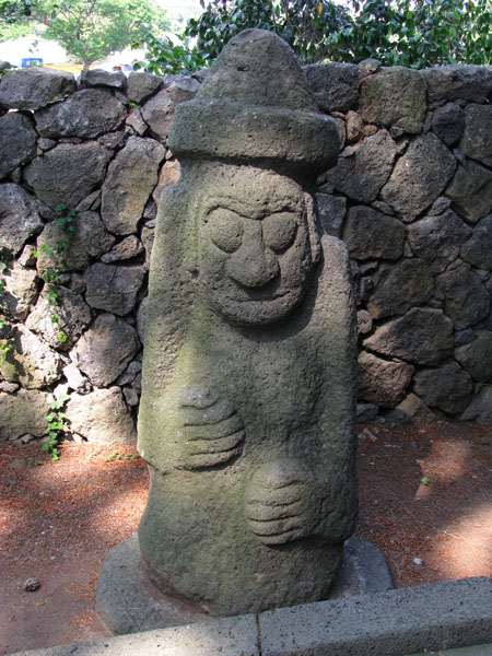 Jeju Island, South Korea - Harubang Statue