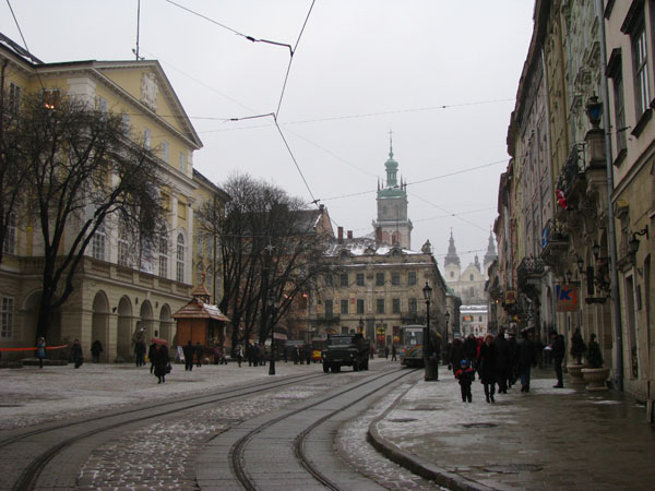 Lviv, Ukraine - Ploshcha Rynok