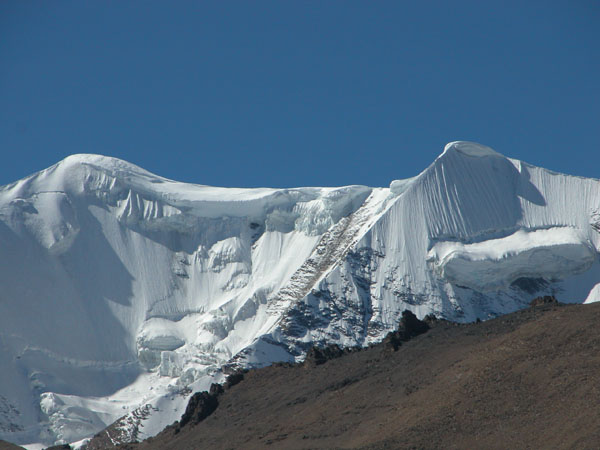 Tibetan Mountains on the Road to Gyantse