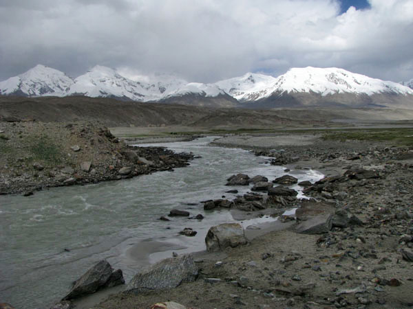 Xinjiang, China - Karakul Lake Region